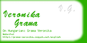 veronika grama business card